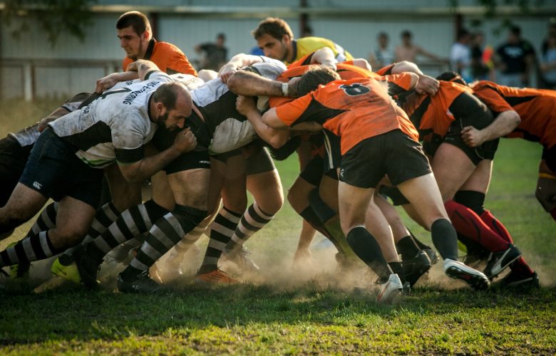 joueurs de rugby